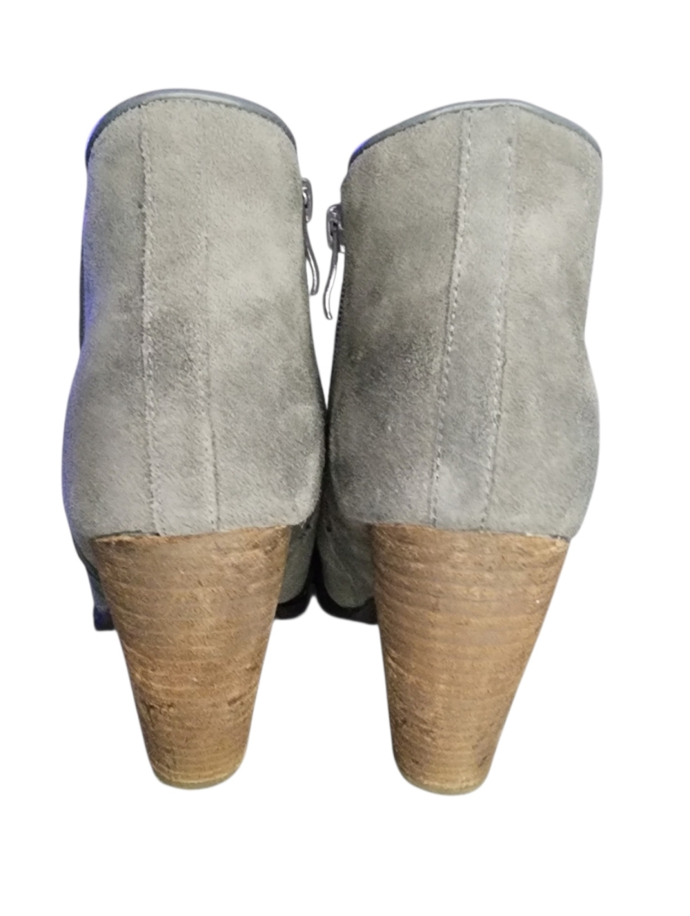Very Volatile - Whitby Demi Wedge Suede Ankle Bootie, Womens 7.5 - Picture 8 of 12